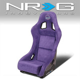 1 Piece Medium Alcantara Fabric Prisma Fixed Bucket Racing Seat — Universal — primary product image