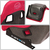 1 Piece Medium Alcantara Prisma Ultra Fixed Bucket Racing Seat — Universal — product image 8