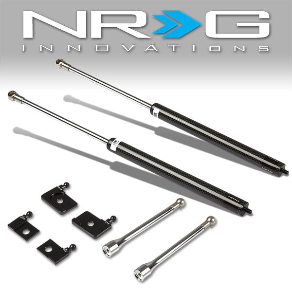 07-11 Honda Fit Jazz GD1 GD2 GD3 Carbon Fiber Hood Damper - HD-160CF — primary product image