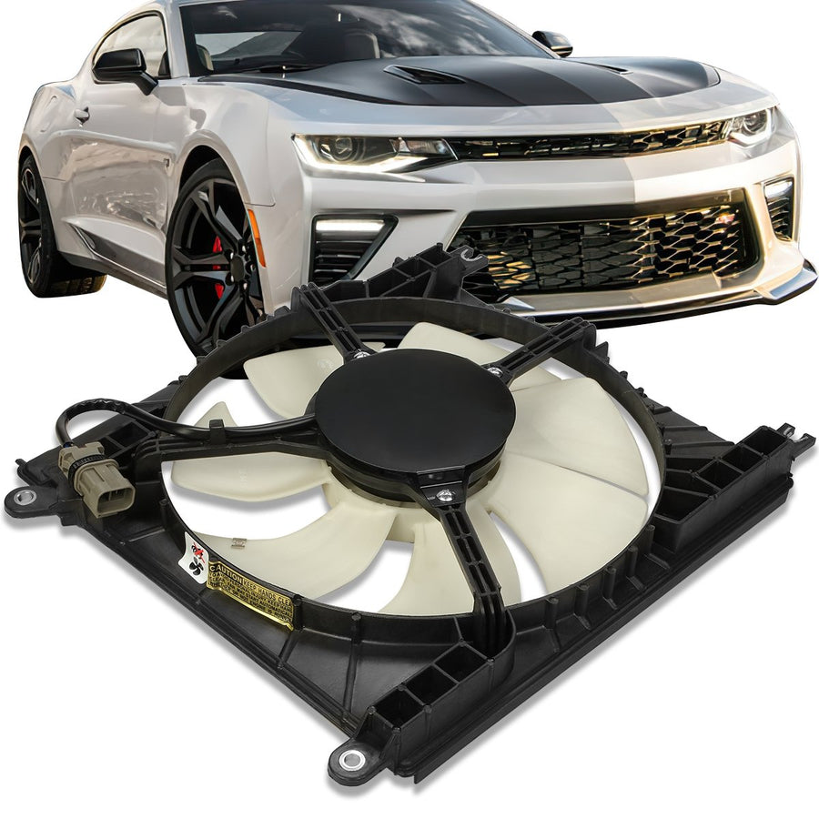 02-07 Suzuki Aerio AC Condenser Cooling Fan Assembly - SZ3113107 — primary product image