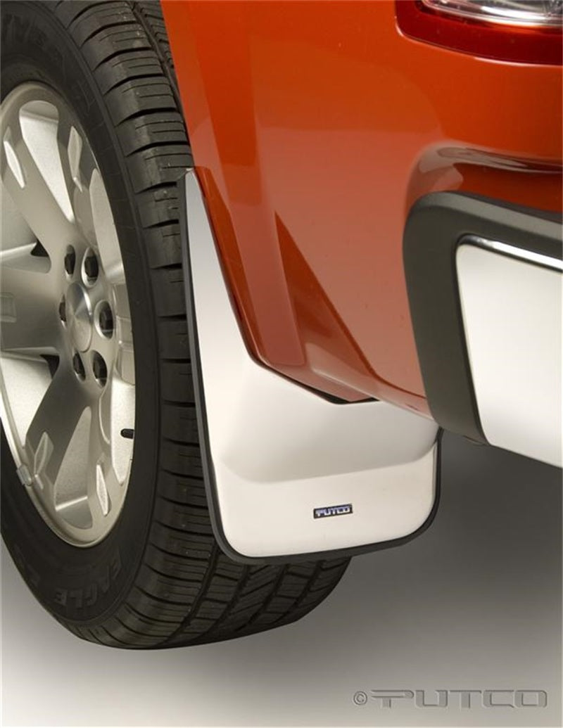 (Rear) Form Fitted Mud Skins — 07-14 Chevy Silverado, GMC Sierra 1500 2500 3500 HD — primary product image