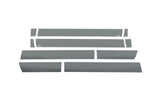 10pcs 5.5 in. W Black Platinum Rocker Panels — 07-13 Chevy Avalanche — primary product image