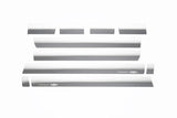 10pcs Stainless Steel Rocker Panels — 14-19 Chevy Silverado 1500 2500 3500 HD — primary product image