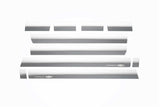 10pcs Stainless Steel Rocker Panels — 14-19 Chevy Silverado 1500 2500 3500 HD — product image 2