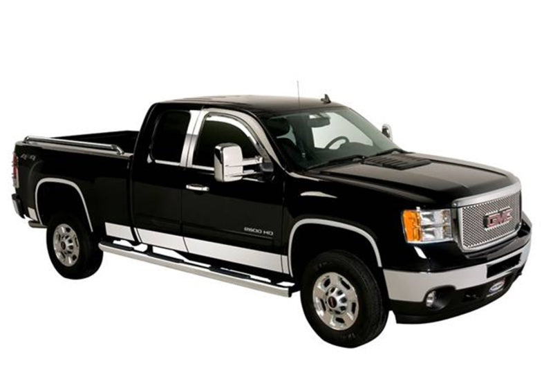 10pcs Stainless Steel Rocker Panels — 14-18 Chevy Silverado 1500 — primary product image