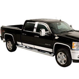 10pcs Stainless Steel Rocker Panels — 15-19 GMC Sierra 2500 3500 HD — product image 2