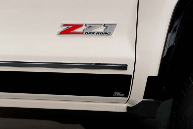 10pcs4.25in Wide Black Platinum Rocker Panels — 17-22 Ford F-250 F-350 — primary product image