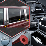 10pcs Stainless Steel Pillar Post Trim — 06-10 Jeep Commander — primary product image