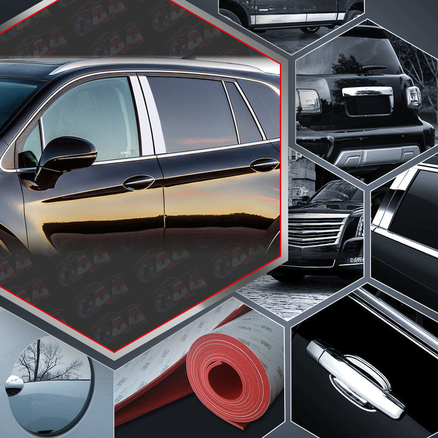 10pcs Stainless Steel Pillar Post Trim — 16-20 Buick Envision — primary product image