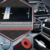 10pcs Stainless Steel Pillar Post Trim — 96-02 Mercedes E-Class Wagon — primary product image