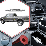 10pcs Stainless Steel Rocker Panel Trim — 93-12 Ford Ranger — primary product image