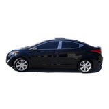 10pcs Stainless Steel Window Trim Package — 11-13 Hyundai Elantra — product image 2