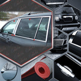 10pcs Stainless Steel Window Trim Package — 08-13 Toyota Highlander — primary product image
