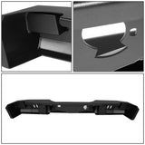 07-13 Chevy Silverado GMC Sierra 1500 Rear Step Bumper w/D-Ring Shackles - Heavy Duty Steel — product image 5