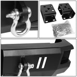 09-18 Dodge Ram 1500 2500 3500 Rear Step Bumper w/D-Ring Shackles - Heavy Duty Steel — product image 5