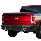09-18 Dodge Ram 1500 2500 3500 Rear Step Bumper w/D-Ring Shackles - Heavy Duty Steel — product image 6