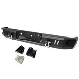 09-14 Ford F150 Rear Step Bumper w/D-Ring Shackles - Heavy Duty Steel — primary product image