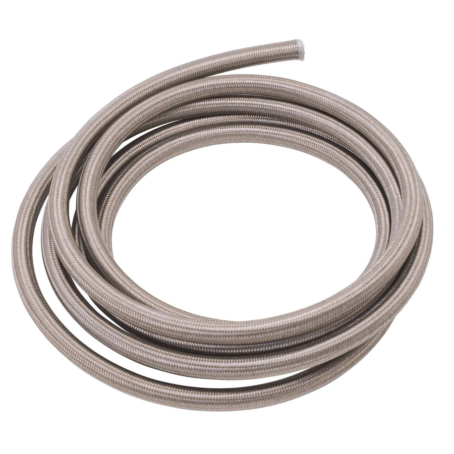 8 AN PowerFlex Braided Stainless Steel Hose — Inside / Outside: 0.4375 in x 0.565 in — primary product image