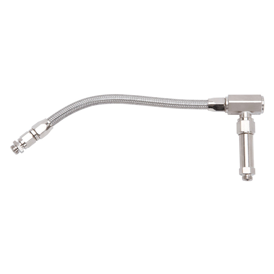 6 AN to 3/8in NPT Carb Dual Inlet Carb Kit — -6 AN to 3/8in Female NPT — primary product image