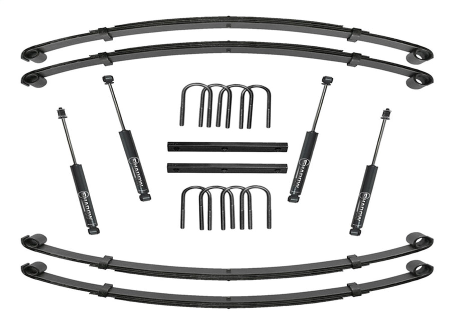 1.5 in. Lift Kit with Superlift Shocks — 87-95 Jeep Wrangler YJ — primary product image