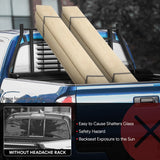 1 X 2 in. Steel Tubing Headache Rack — 05-23 Toyota Tacoma — product image 3