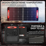 100W Foldable Solar Panel — Comes with USB-A, USB-C Output Ports — product image 5
