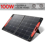 100W Foldable Solar Panel — Comes with USB-A, USB-C Output Ports — primary product image