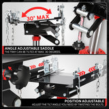 1 Ton 2204 lbs Transmission Floor Jack — 33.2 in.-69.6in. Lifting Range — product image 5