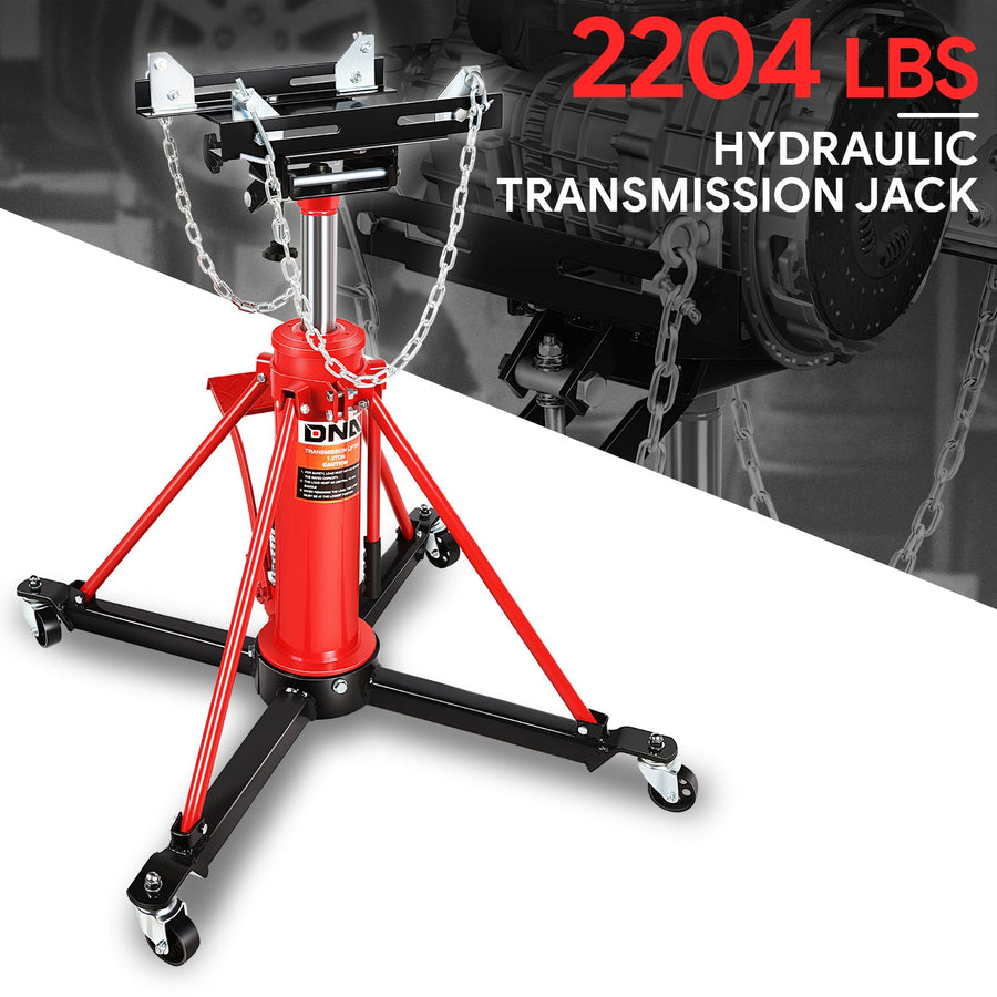 1 Ton 2204 lbs Transmission Floor Jack — 33.2 in.-69.6in. Lifting Range — primary product image