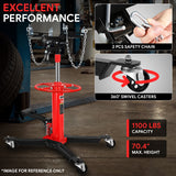 1/2 Ton Hydraulic Transmission Jack — 33-70 in. Lifting Range — product image 2