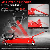 1.5 Ton Hydraulic Transmission Jack — 9.1-36.6 in. Height Range — product image 3