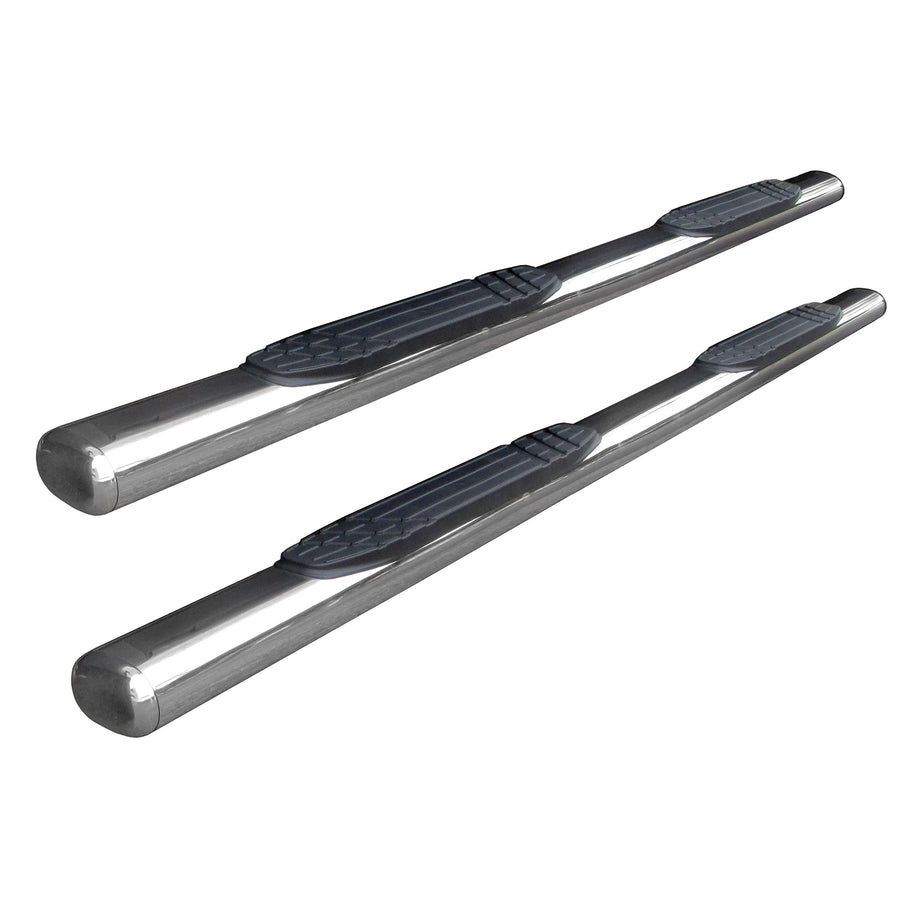 10480PS 4 in. Wide 1000 Series Oval Side Step Boards — 09-24 Ram GMC Ford Nissan Toyota Chevrolet Dodge — primary product image
