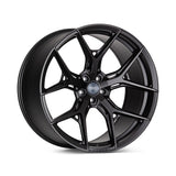 Vossen HF-5 wheel in Matte Gunmetal - angle view