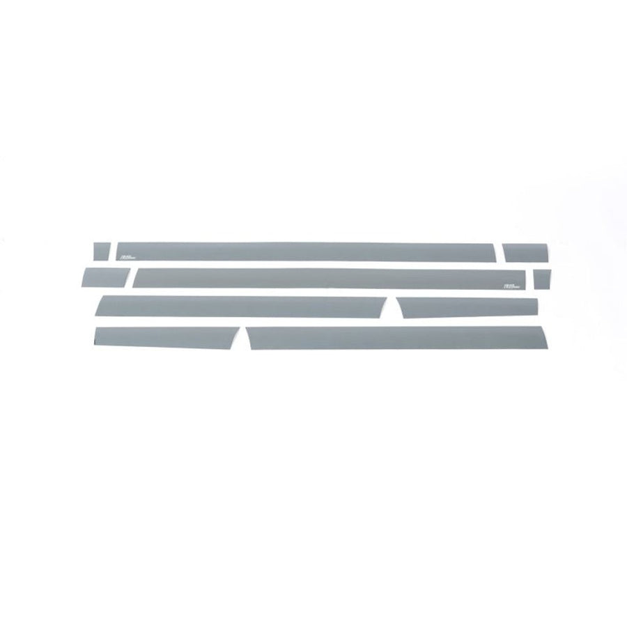 10pcs 4.25in. T Black Platinum Rocker Panels — 09-20 Ford F-150 — primary product image