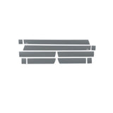 10pcs Black Platinum Rocker Panels — 07-14 Chevy Tahoe, GMC Yukon, Cadillac Escalade — primary product image